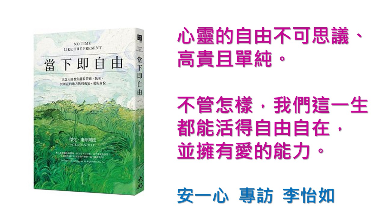 心悅幸福樂 214 當下即自由：正念大師教你擺脫苦痛、執著，於所在的地方找到勇氣、愛與喜悅